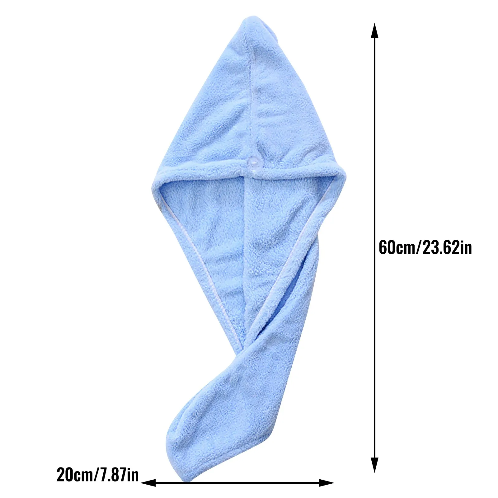 

2 Packs Of Microfiber Hair Cover, Super Absorbent And Quick-Drying Turban Super Absorbent Towel Hat For Women Hot Sale 2021