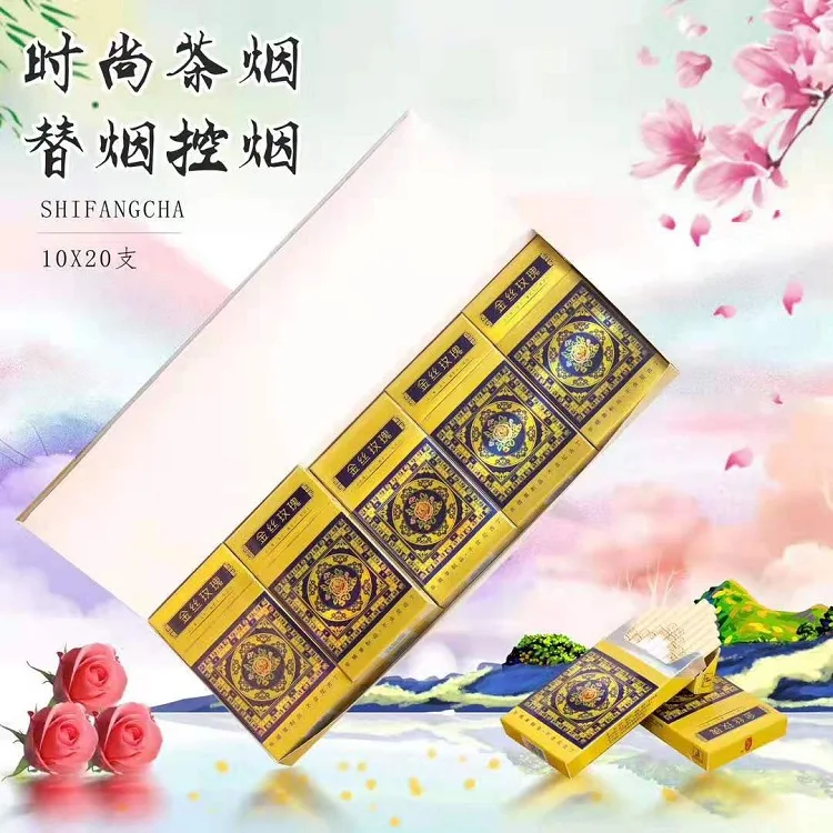 Травяной чайный дым Золотая проволока роза мелкий стержень можно использовать в