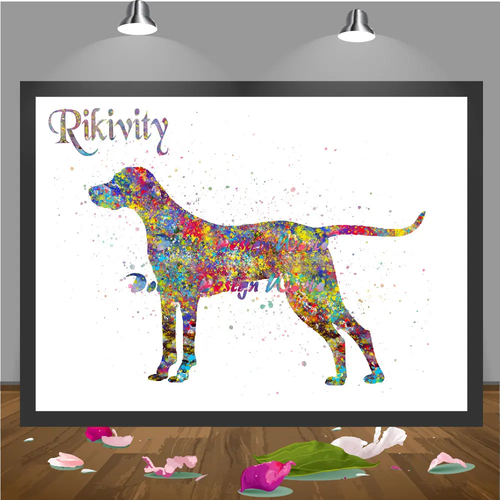 Rikivity венгерский собака Vizsla печать плакатов холст картина на стену для домашнего