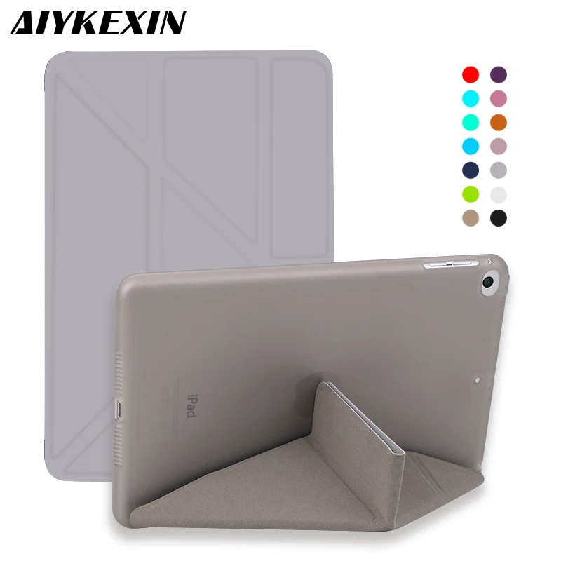 Чехол для iPad Mini 5 чехол из искусственной кожи силиконовая Мягкая задняя панель