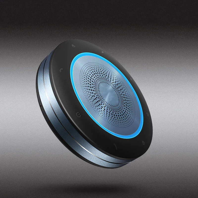 구매 Conferenced 중고 스피커폰 무선 무 지향성 마이크 다 지점 스피커폰 무선 스피커 (보조베터리 포함)