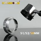 Магнитное кольцо для дозирования кофе, контейнер для порошка эспрессо 51 мм53 мм58 мм, для измельчителя, портативное устройство для приготовления пивоваренной чаши, кофейного порошка