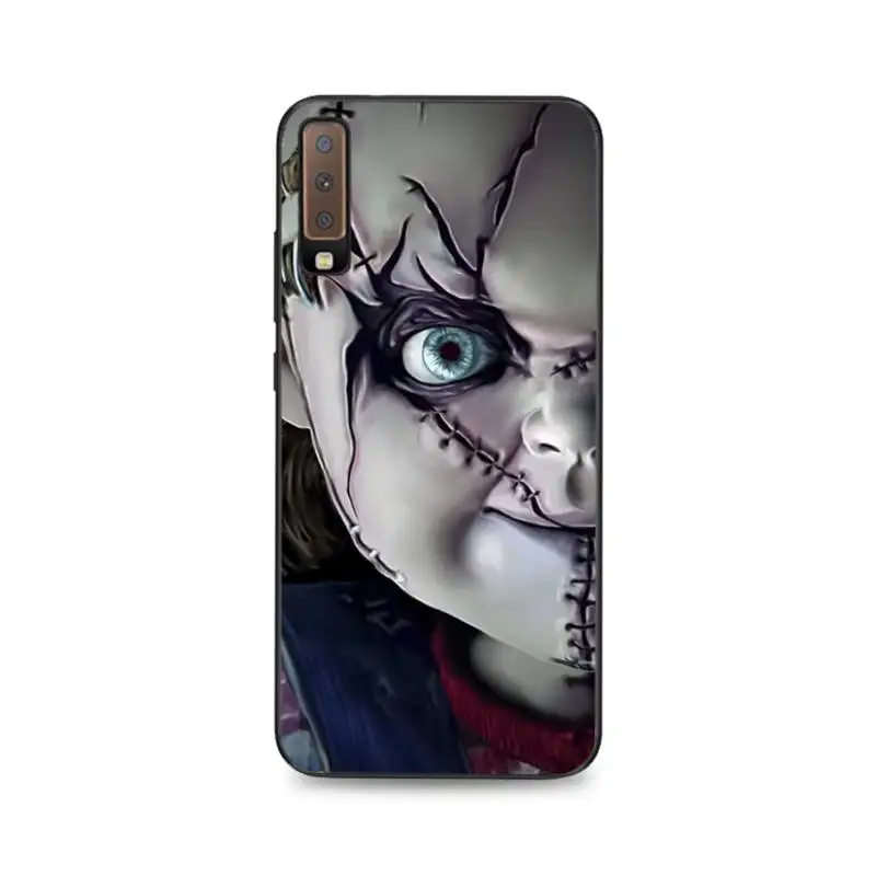 Мягкий ТПУ чехол Maiyaca Чарльз Ли Рэй Чаки Кукла черный для телефона Samsung A51 A71 A40 A50 A70