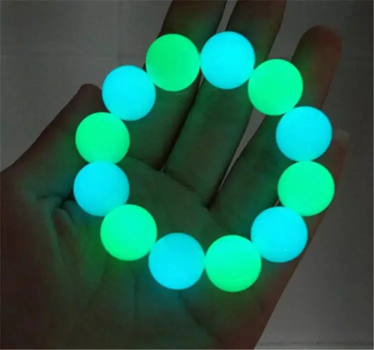 

Браслет из натурального жемчуга 10 мм, светящийся камень, светящийся браслет