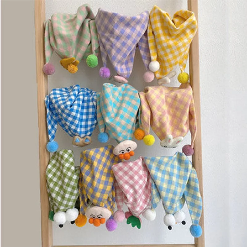 

Children'S Scarf Animal Printed Cartoon Plaid Ring Scarves Girls Winter Warm Snud For A Boy Kids Child Snood Soft Scarf