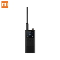 1 pcs original xiaomi mijia car walkie talkie mini handy portable two way car radio dual band cb uv 5 10r led ham radio antenna