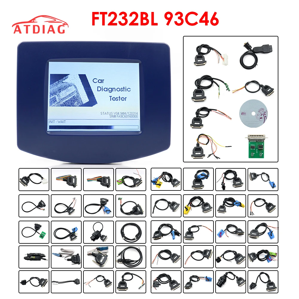 Лучший Digiprog 3 с FTDI FT232BL v4.94 OBD ST01 ST04 DIGIPROG III программатор одометра Digiprog3 инструмент