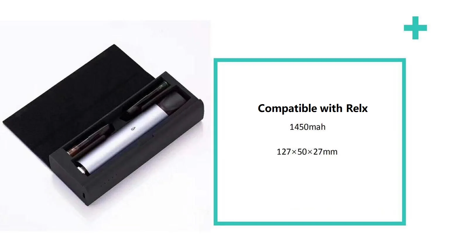 USB 1450mah Емкость зарядная коробка для Relx Kit портативный мини банк питания зарядное устройство коробка Pod держатель для хранения Relx Vape аксессуары