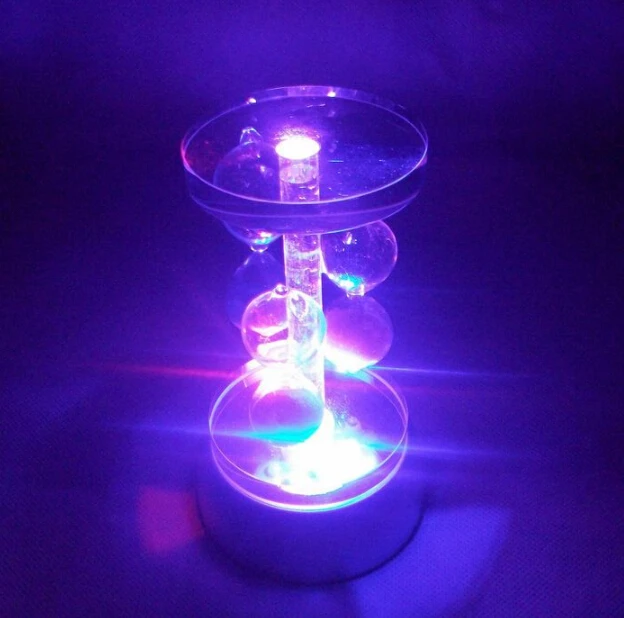 Мини светодиодный Красочные светящаяся основа светильник с украшением в виде