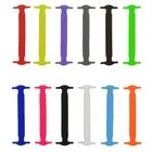 Силиконовые шнурки, эластичные резиновые, без завязывания, 16 шт.лот