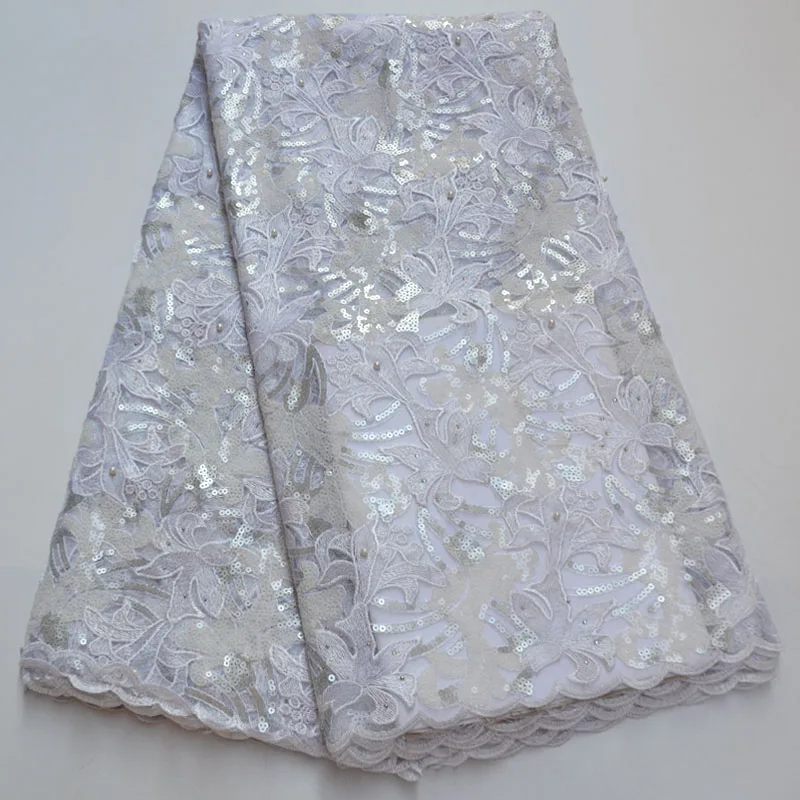 Африканский кружевной тюль с пайетками ткань 2020 нигерийское французское