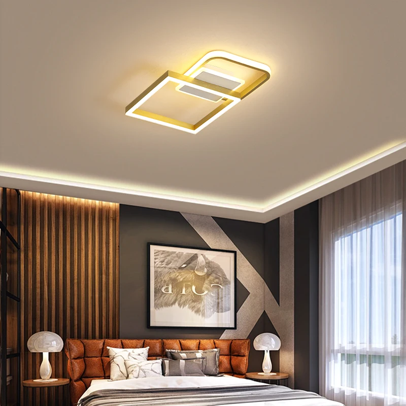 Современные светодиодные потолочные лампы для гостиной спальни светильник