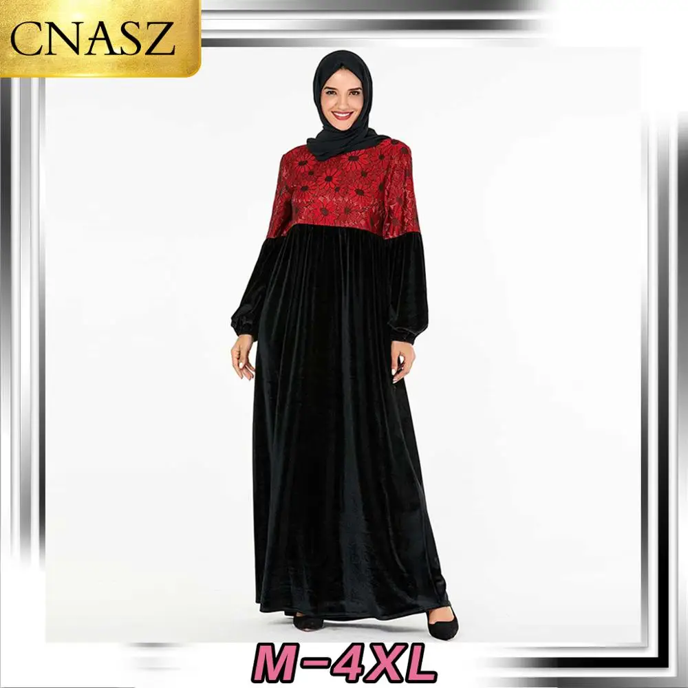 Новое мусульманское платье Ближний Восток модные платья Исламская Турция