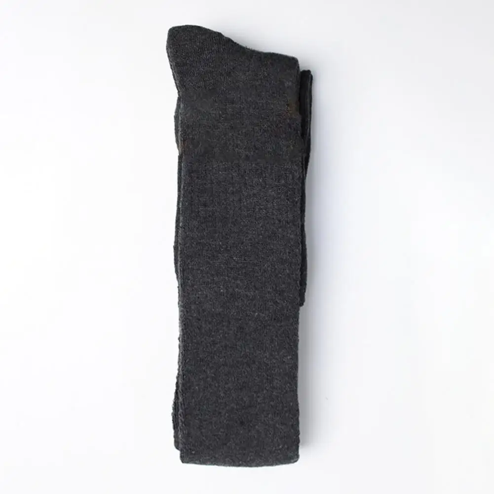 

1 пара, Женские однотонные длинные хлопковые чулки