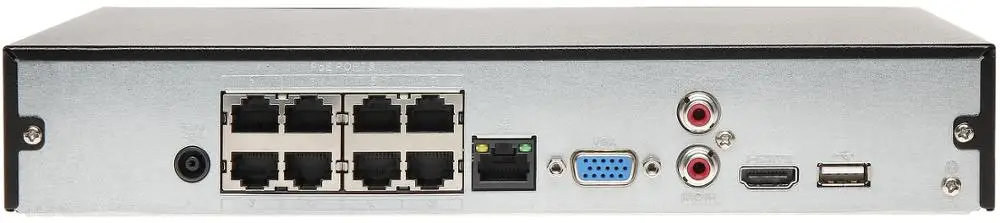 Bestellen Dahua NVR4108/4116HS-8P-4KS 2 8/16 Kanal Kompakte 1U 8PoE 4K & H.265 Lite Netzwerk Video Recorder 8PoE Ports
