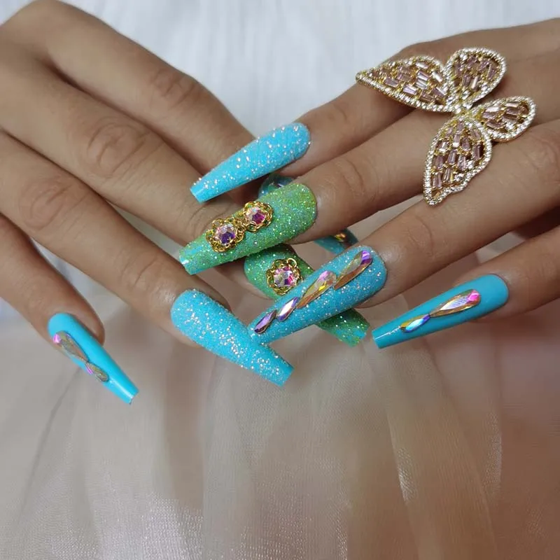 24 шт. новейший дизайн Роскошные ювелирные изделия балетный гроб искусственные