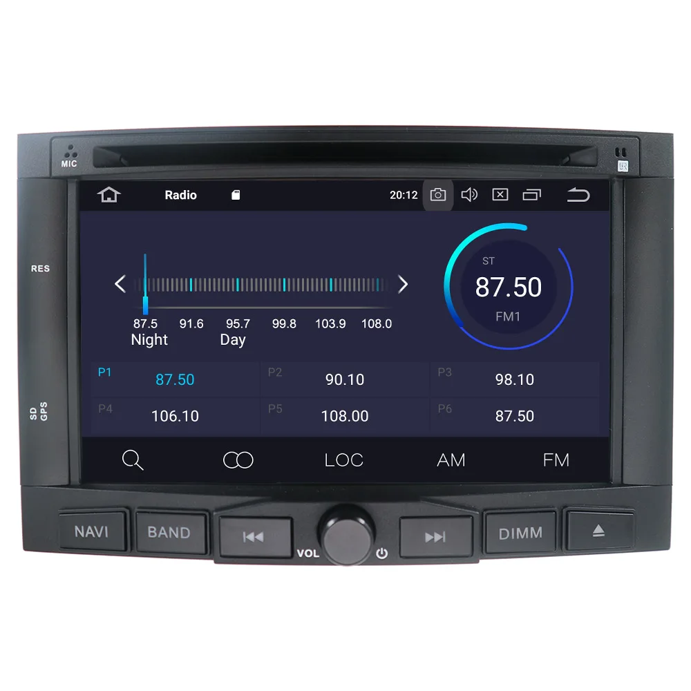 Android 9 8 ядерный 4+ 46 ГБ с DSP для PEUGEOT 3008 5008 для партнера Citroen Berlingo gps Navi Радио автомобильный мультимедийный dvd-плеер