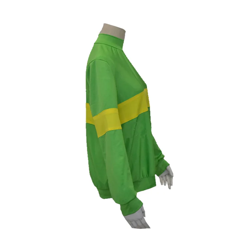 Костюм для косплея из аниме игры Undertale Frisk Chara свитшоты с высоким воротником и