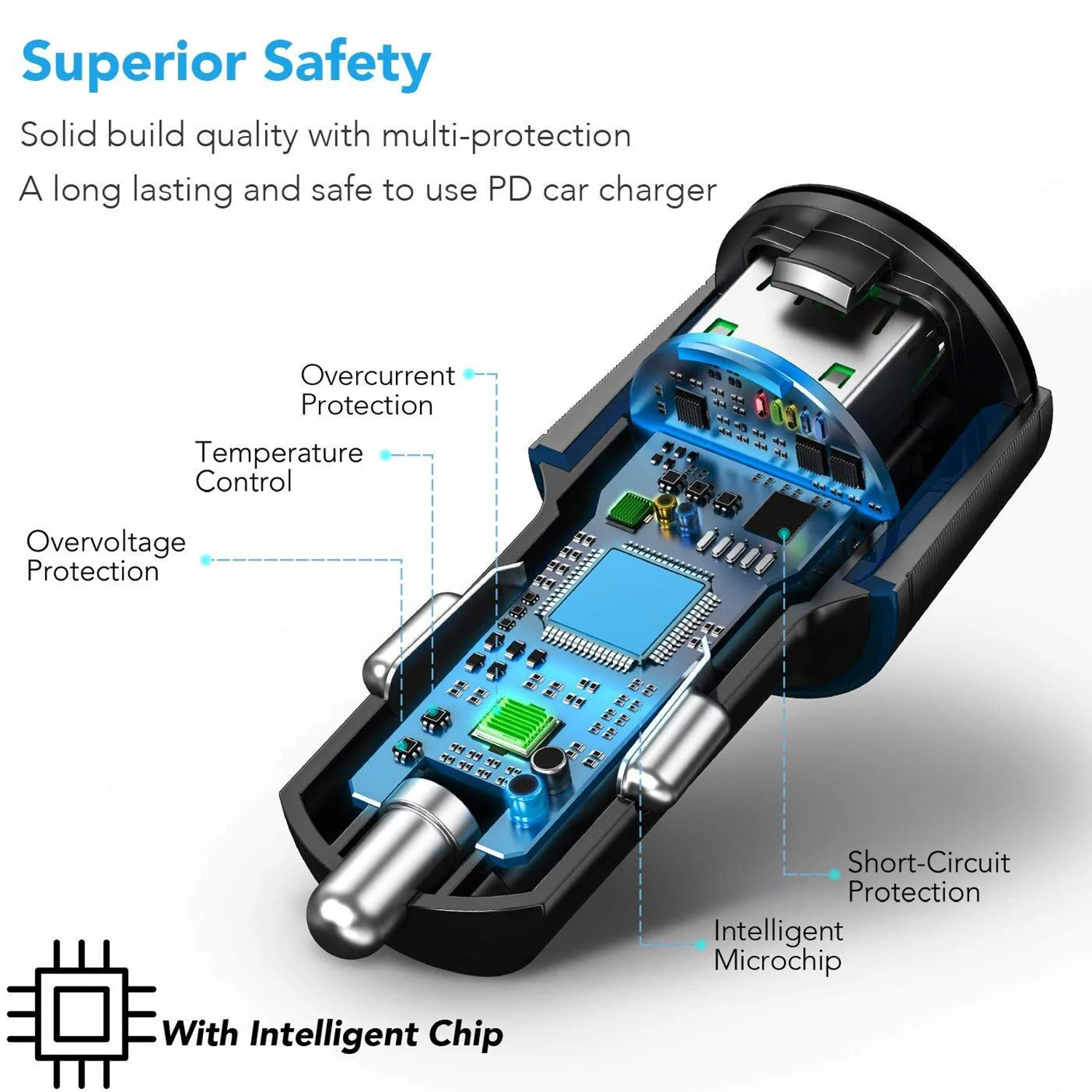 Автомобильное зарядное устройство Quick Charge 3 0 для Blackview BV9900 BV9800 BV9700 BV9600 BV9500 BV9000 BV8000
