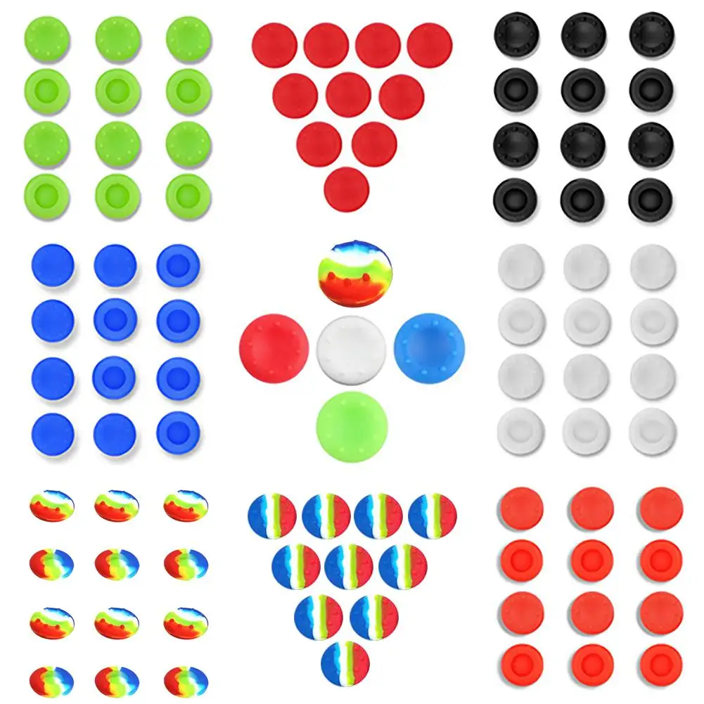 10 шт. силиконовые колпачки для аналоговых контроллеров Microsoft Xbox One 360 Sony