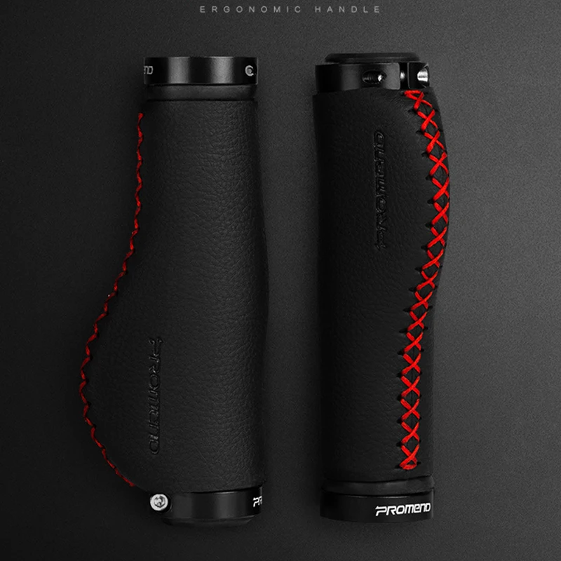 1 пара велосипедных грипсов кожаный чехол на руль Mtb гладкие мягкие Нескользящие