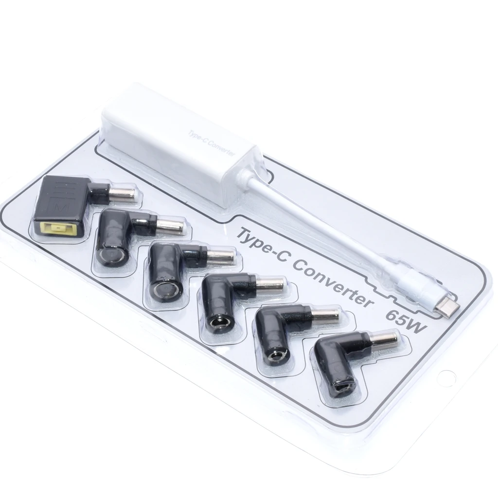 Конвертер USB Type C разъем питания постоянного тока квадратный мама на адаптер для