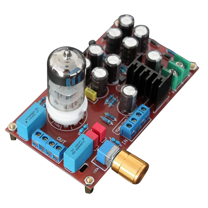 

Трубчатый буфер 6N3 AC12V, платы предварительного усилителя для фильтрации усилителя, аудиосигнала, Наборы «сделай сам»