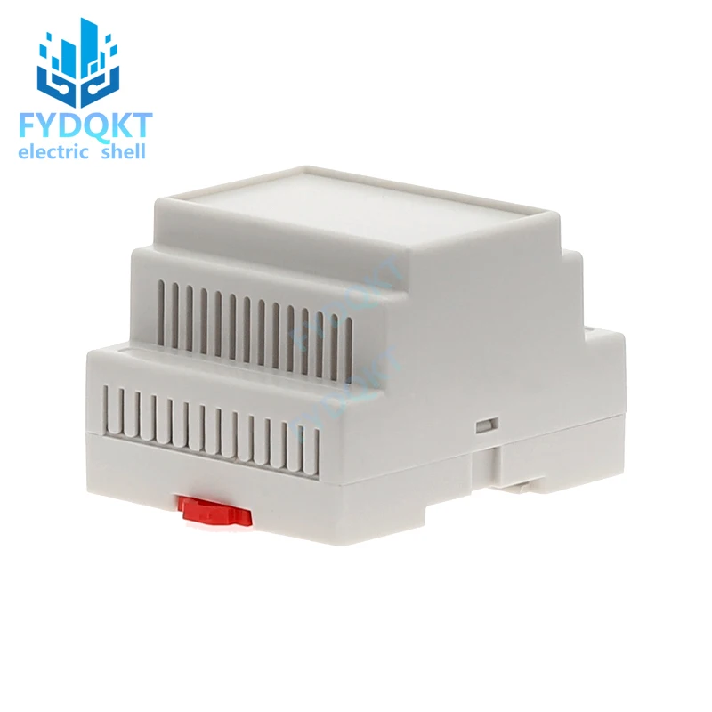 4-22 DIN рейка распределительная коробка ПЛК пластиковая для Электроники Шасси
