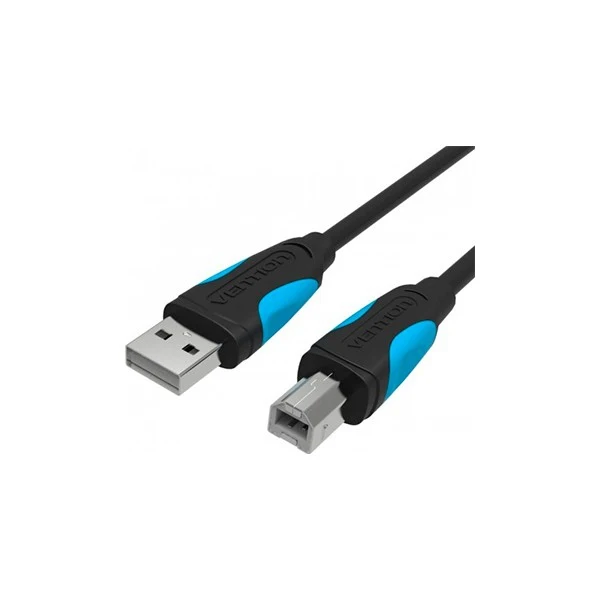 Кабель Vention USB 2.0 AM/BM 3м черный|Кабели передачи данных| |