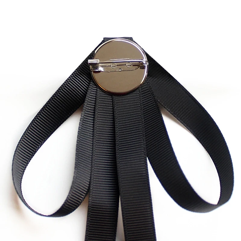 

Hand-made Bow Tie Ladies Unisex Banking Stewardess Student Performs Career Korean White Shirt Black Bowtie Classic Trendy Gifts