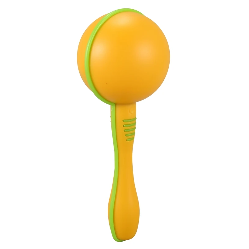 

Yellow Plastic Egg Maraca Musical Early Educational Rhythm Toy Tool for Baby Kid Child