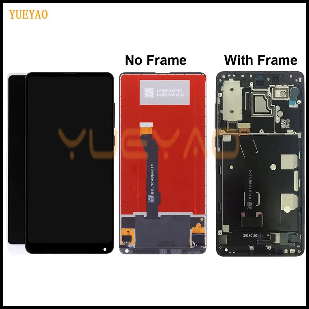 Оригинальный ЖК-дисплей для Xiaomi Mi Mix 2S панель сенсорного экрана ЖК-дигитайзер в