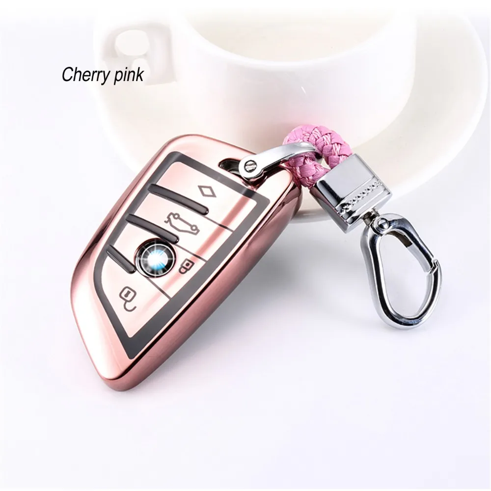 Новый оригинальный дизайн ТПУ чехол для ключей автомобиля Защита подходит BMW
