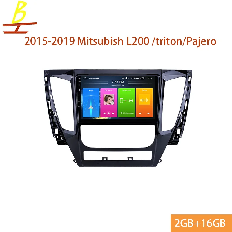 Android 9 0 автомобильное радио для Mitsubishi L200 pajero 5 2015-2019 навигация GPS Мультимедиа Видео