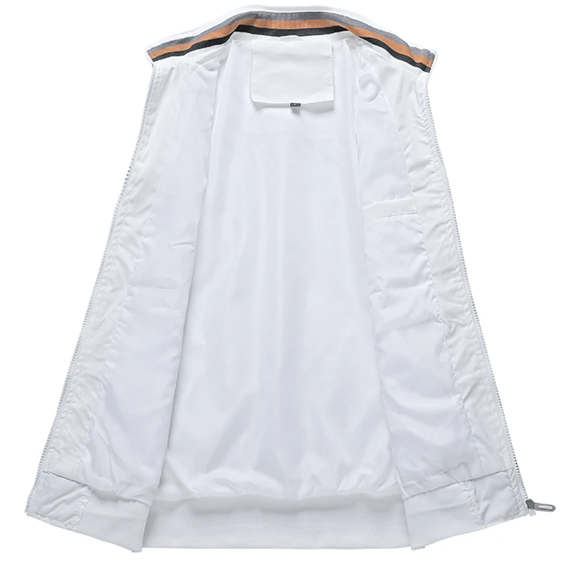 Куртка бомбер мужская повседневная однотонная военная куртка Модная