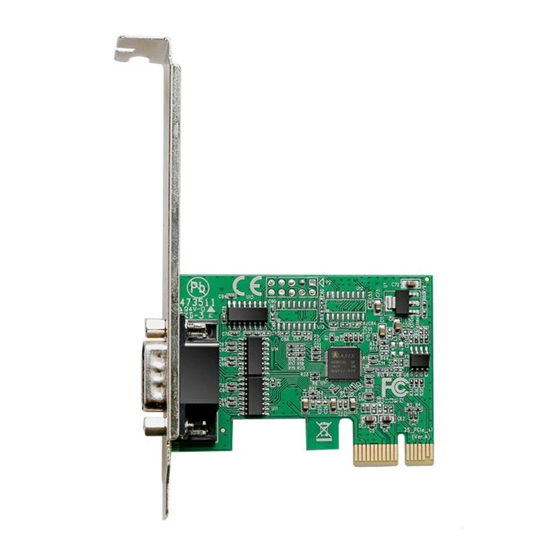 

2021 Новая Профессиональная PCIE двойная последовательная плата расширения чипа Ax99100 2 промышленный порт Db9