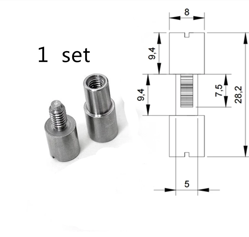 1 комплект Corby болты для Ножи крепления ручки ручек из латуни-ручка изготовления |