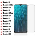 Закаленное стекло для Redmi 9 9A 9C 8 8A 8C 7 7A 6 6A 5 5A 4A 4X 3S, Защитная пленка для экрана Xiaomi Redmi Note 4 4X 5 7 Pro 8 K20 Pro