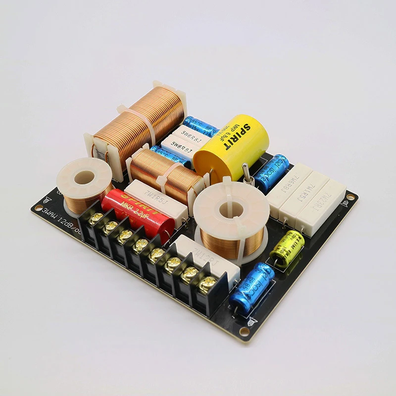 KYYSLB HY-3F01 280 Вт 4-8ohm домашний динамик кроссовер трёхполосный настоящие материалы