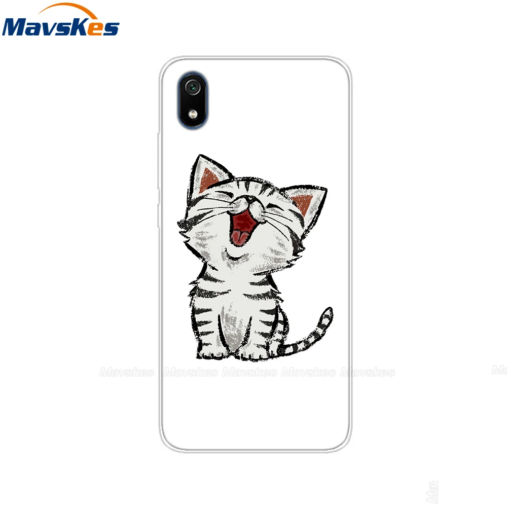 22 Мягкий чехол из ТПУ для Xiaomi Redmi 7A, чехол для Xiaomi Redmi 6A, милый силиконовый чехол для телефона, для Redmi 4A Redmi5A Coque - Цвет: 22