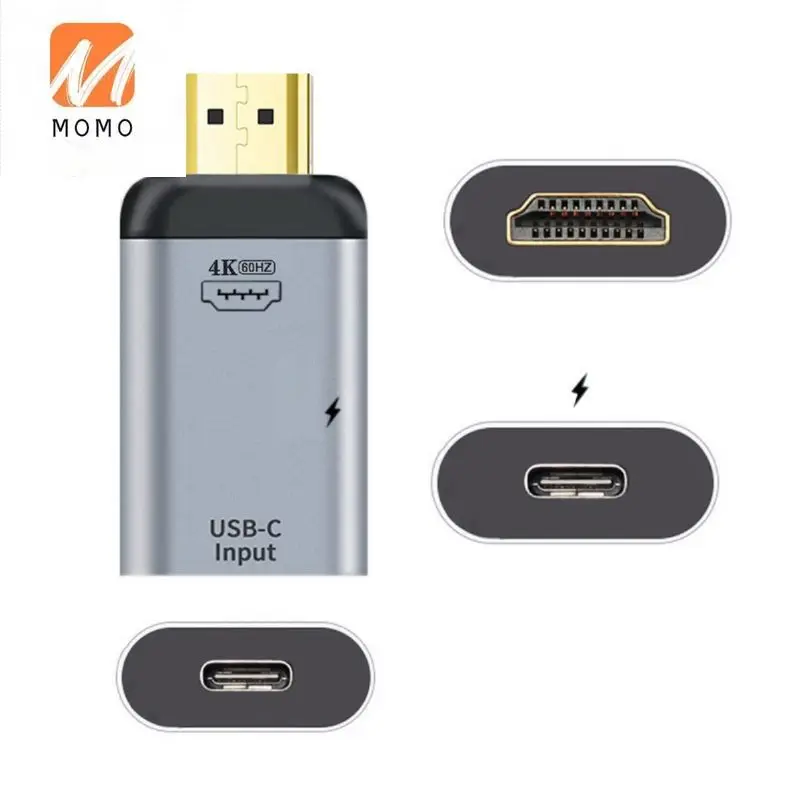 

USB-C Female to HDMI/Dp/Mini 4K HD Video Same Screen DP Male Adapter Adapter