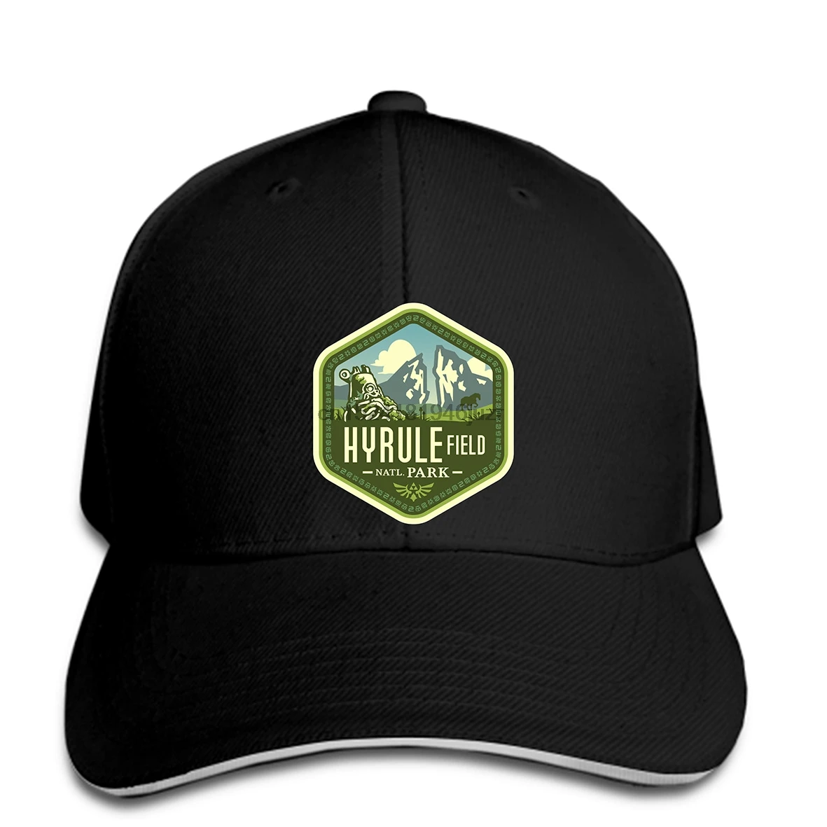 Хип-хоп бейсболки на заказ с принтом Мужская шляпа Hyrule Field National Park Zelda wo snapback |