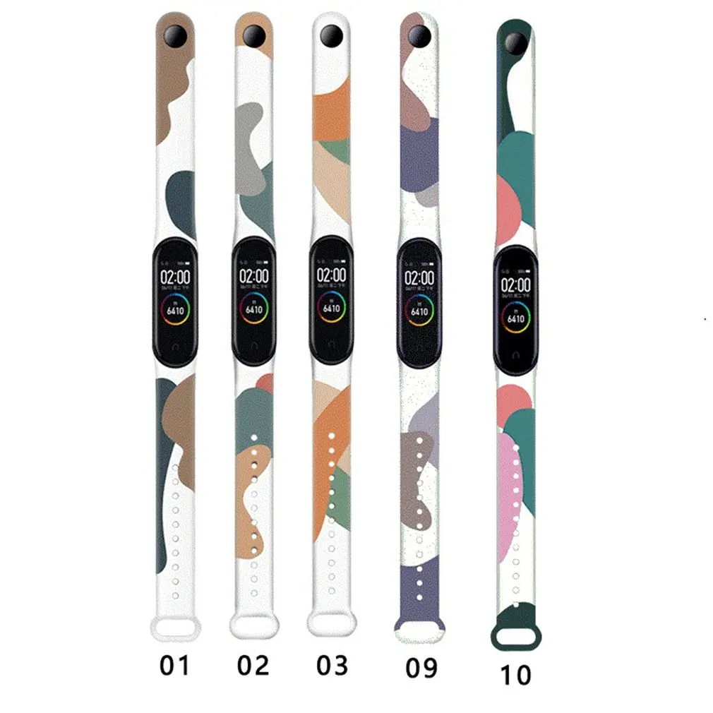 

Strap for Xiaomi Mi Band 6 5 4 3 Sport Wristband Silicone Bracelet for Mi Band 4 Replacement Straps for Mi Band 6 Watch Band