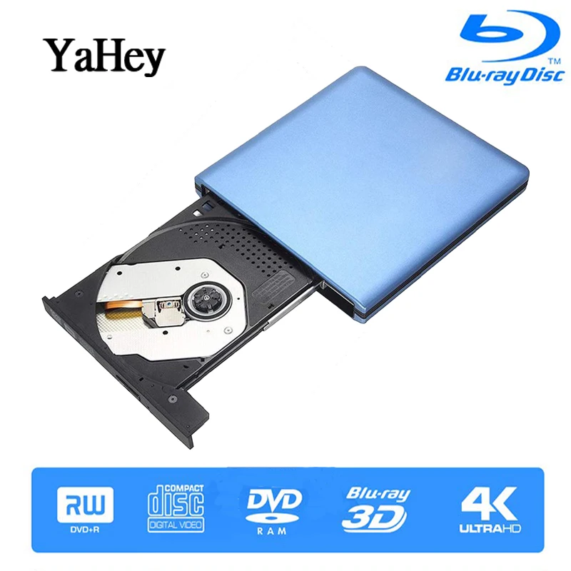 USB 3 0 слот нагрузки внешний Bluray привод Apple DVD RW горелки Писатель 3D Blue ray комбо BD ROM