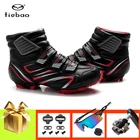 Велосипедные кроссовки Tiebao, теплые Сникерсы для горного велосипеда, с педалью SPD, дышащие, для зимы