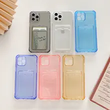 Jelly fruit color vintage photo frame card cover Phone Case For iPhone 11 12 Pro Max Xs Max XR XS 7 8 Plus 7Plus case Cute Cover