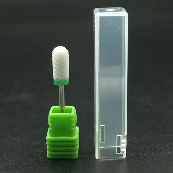 C0613Green EasyNail 26 типов супер белая керамическая дрель для ногтей битэлектрическая сверлильная машинка для маникюра Аксессуары Инструмент для ногтей, средство для удаления кутикулы - Цвет: C0613Green