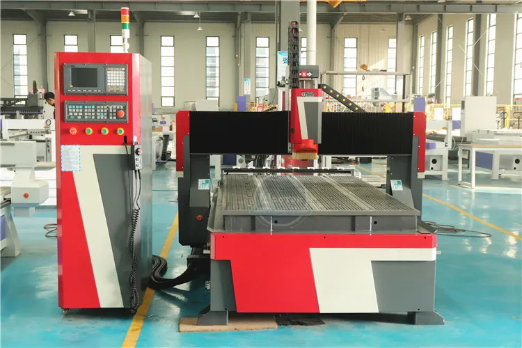 Automatic Linear Tool Magazine CNC Router 4 Axis Machine 3D CNC Wood Router 1325 enlarge