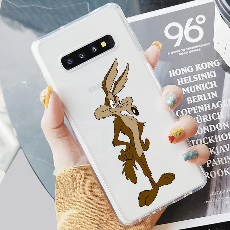 Мягкий прозрачный чехол из ТПУ для телефона Samsung S6 S7 Edeg S8 S9 Plus S10 A50 A30 A10 | Мобильные