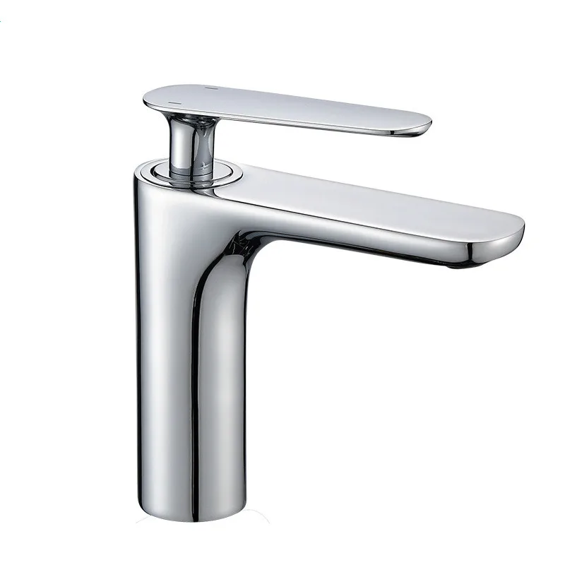 

Bathroom faucets basin bathroom sink faucet Hot Cold Water Mixer bath Deck Mounted Single Hole Bath Tap